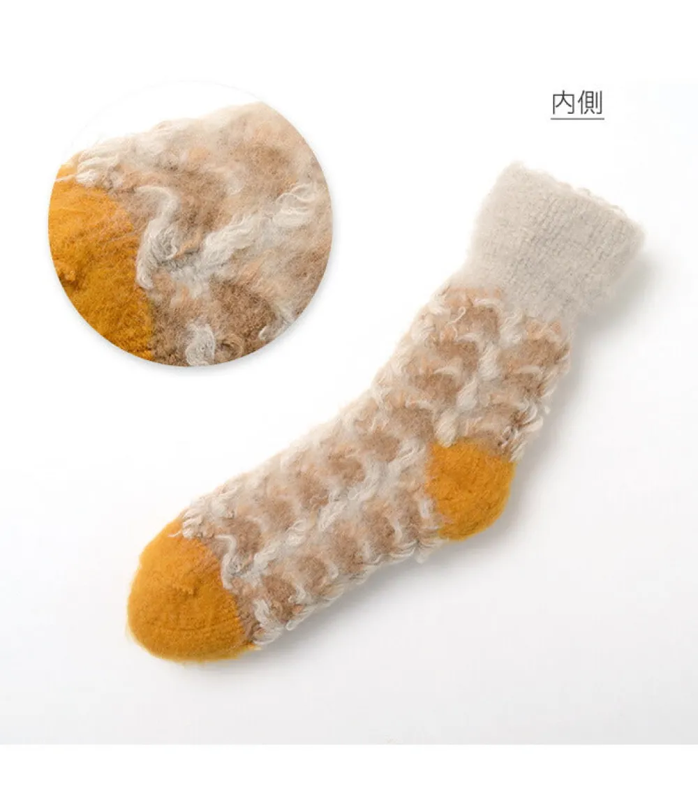 ROTOTO Socks^/ R1179 Comfy Room Socks SANKAKU