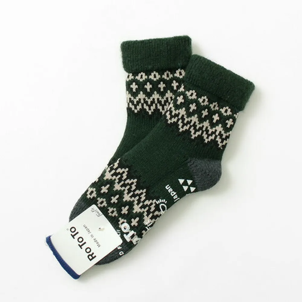 ROTOTO Socks^/ R1260 Comfy Room Socks NORDIC