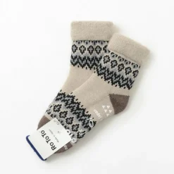 ROTOTO Socks^/ R1260 Comfy Room Socks NORDIC