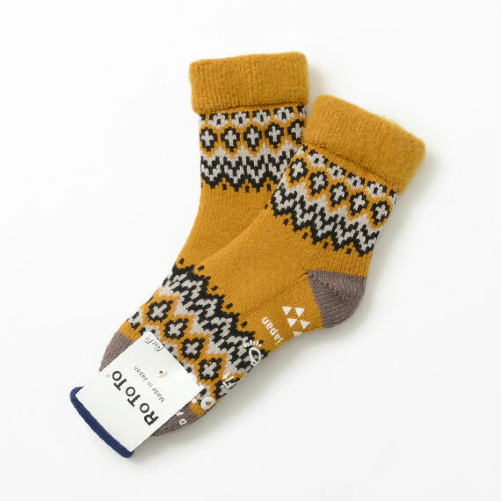 ROTOTO Socks^/ R1260 Comfy Room Socks NORDIC