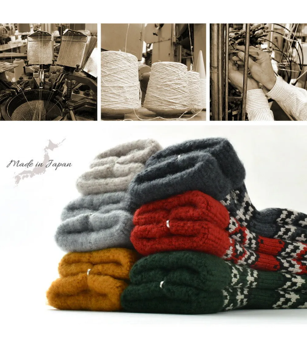 ROTOTO Socks^/ R1260 Comfy Room Socks NORDIC