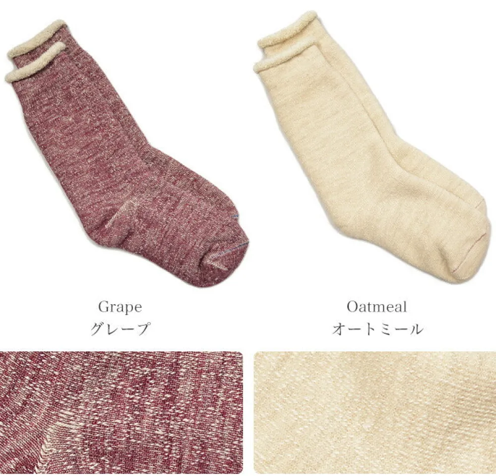 ROTOTO Socks^/ R1001 Double Face Socks