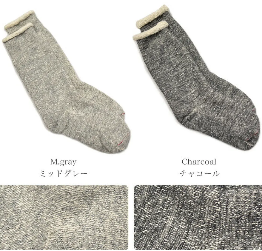 ROTOTO Socks^/ R1001 Double Face Socks