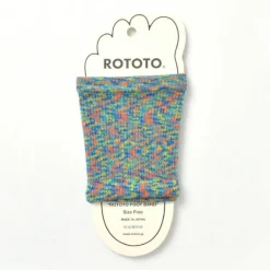 ROTOTO Socks^/ R1142 foot band Kasuri