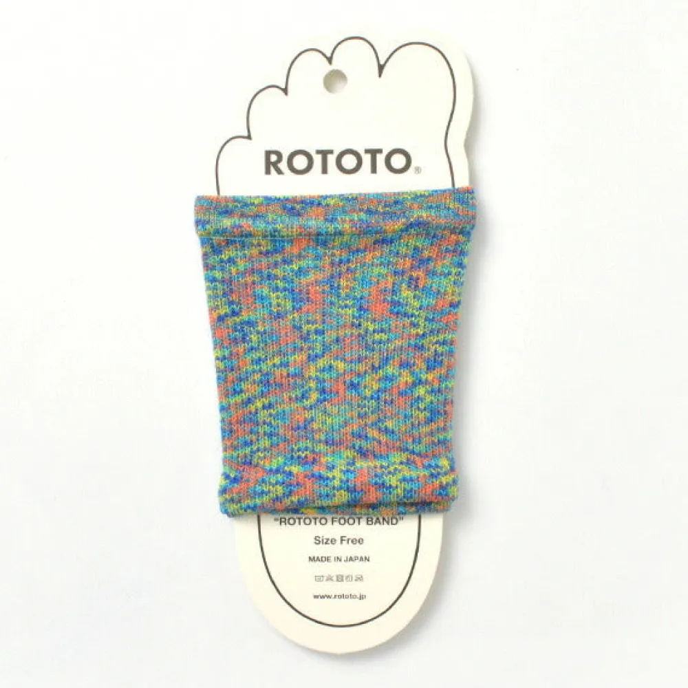 ROTOTO Socks^/ R1142 foot band Kasuri