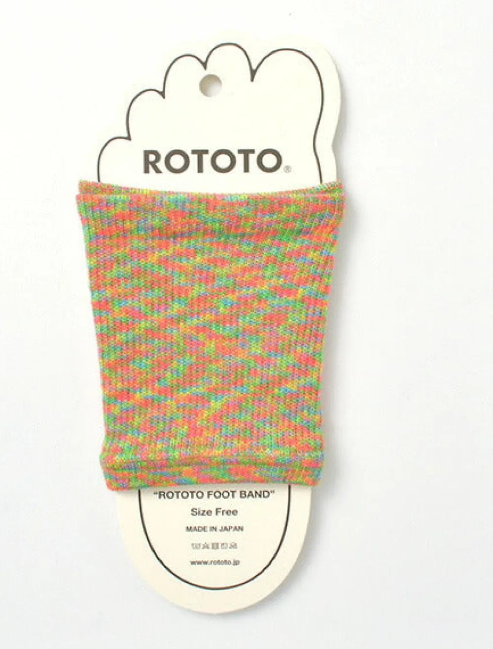 ROTOTO Socks^/ R1142 foot band Kasuri
