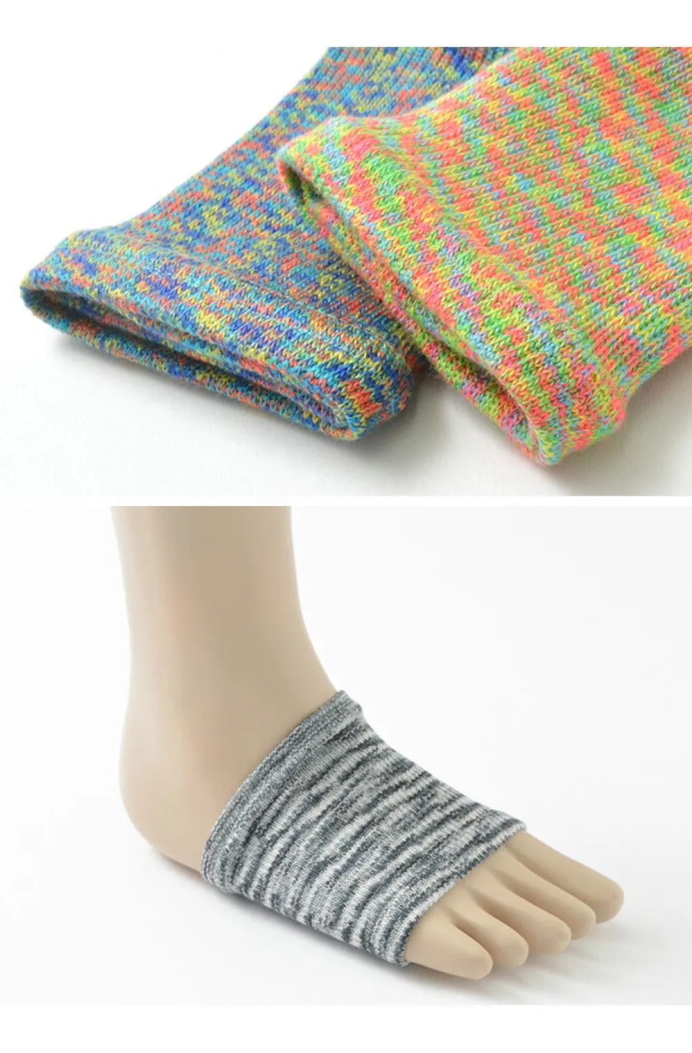 ROTOTO Socks^/ R1142 foot band Kasuri