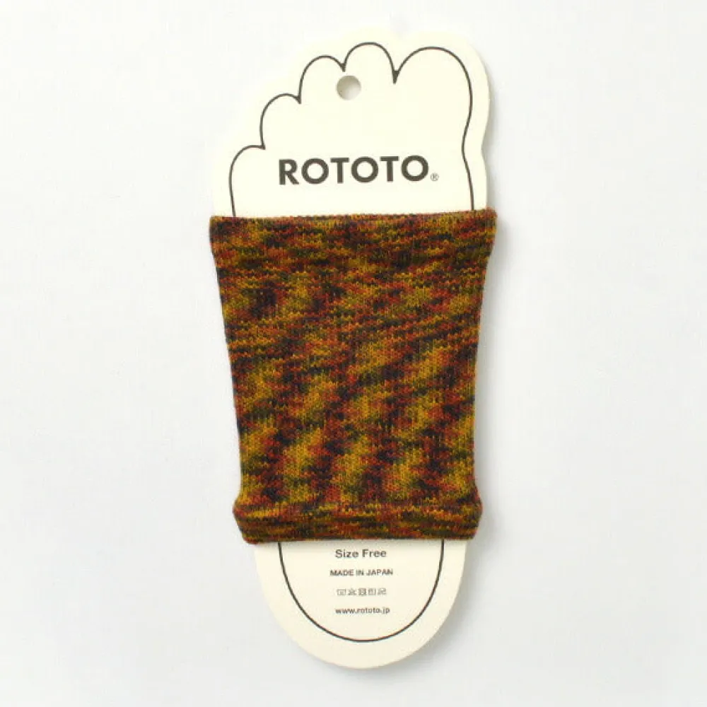 ROTOTO Socks^/ R1142 foot band Kasuri