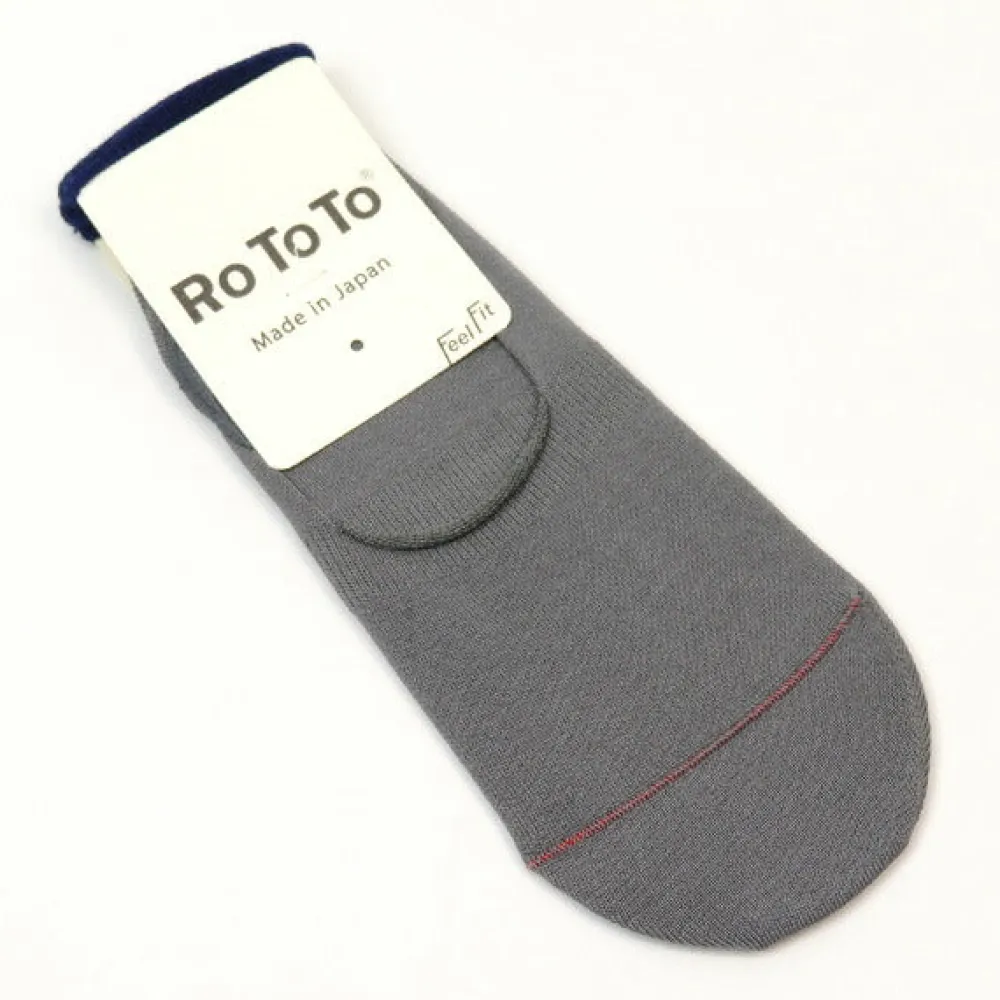 ROTOTO Socks^/ R1082 High gauge foot cover socks