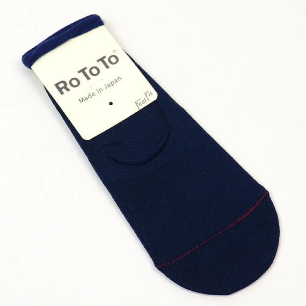 ROTOTO Socks^/ R1082 High gauge foot cover socks