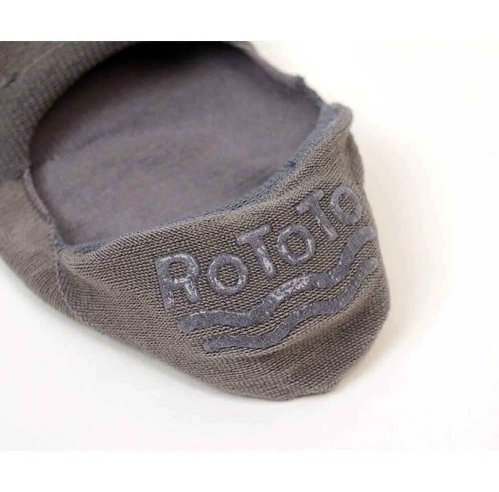 ROTOTO Socks^/ R1082 High gauge foot cover socks