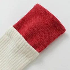 ROTOTO Socks^/ R1421 Organic cotton double layer crew socks