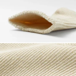 ROTOTO Socks^/ R1427 Organic Daily 3 Pack Ribbed Crew Socks