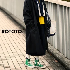 ROTOTO Socks^/ Raffy Sweat Socks R Logo