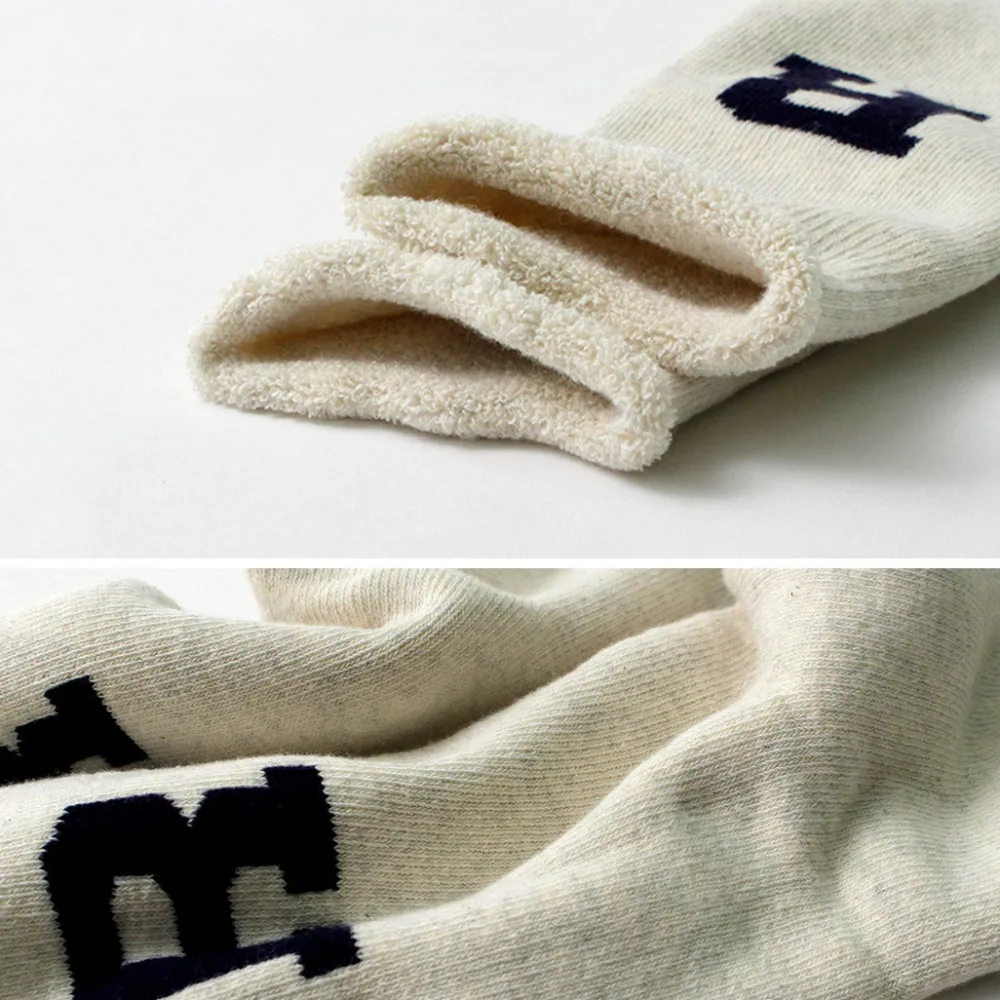 ROTOTO Socks^/ Raffy Sweat Socks R Logo