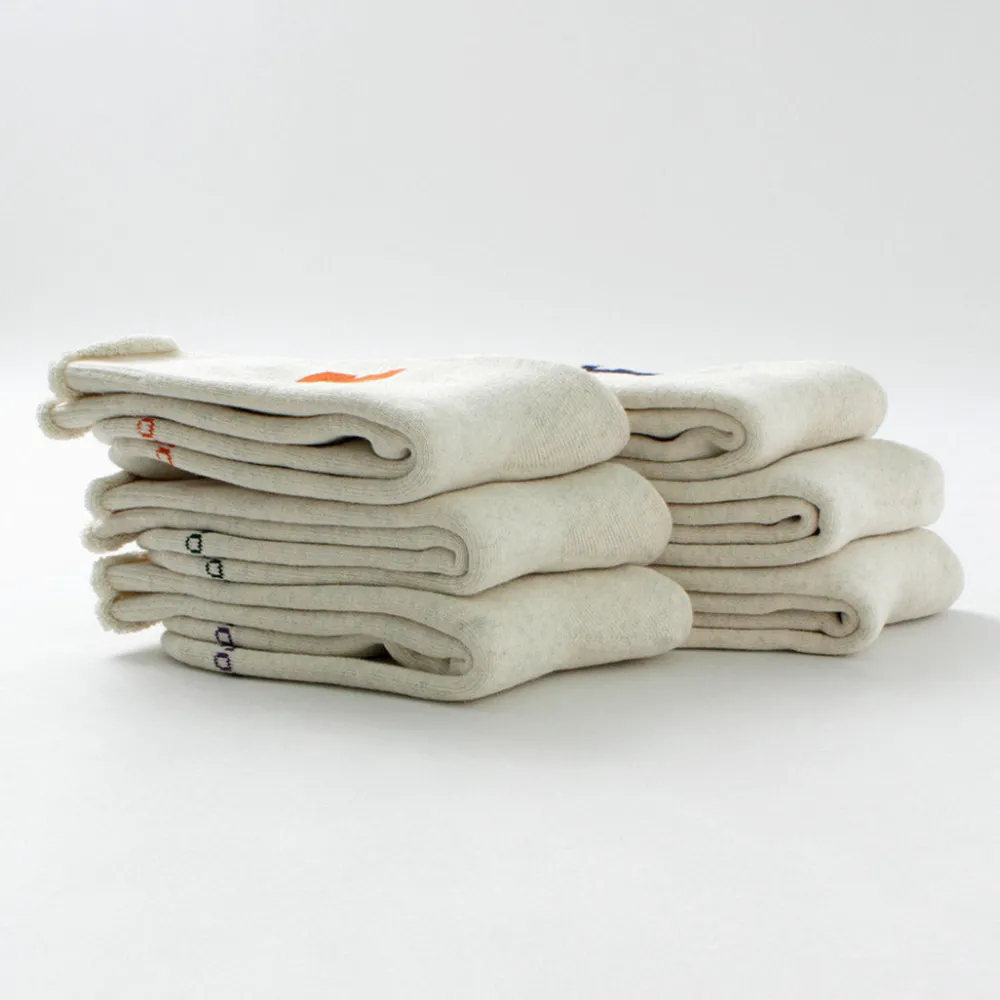 ROTOTO Socks^/ Raffy Sweat Socks R Logo