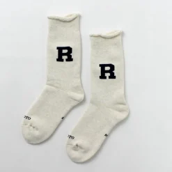 ROTOTO Socks^/ Raffy Sweat Socks R Logo