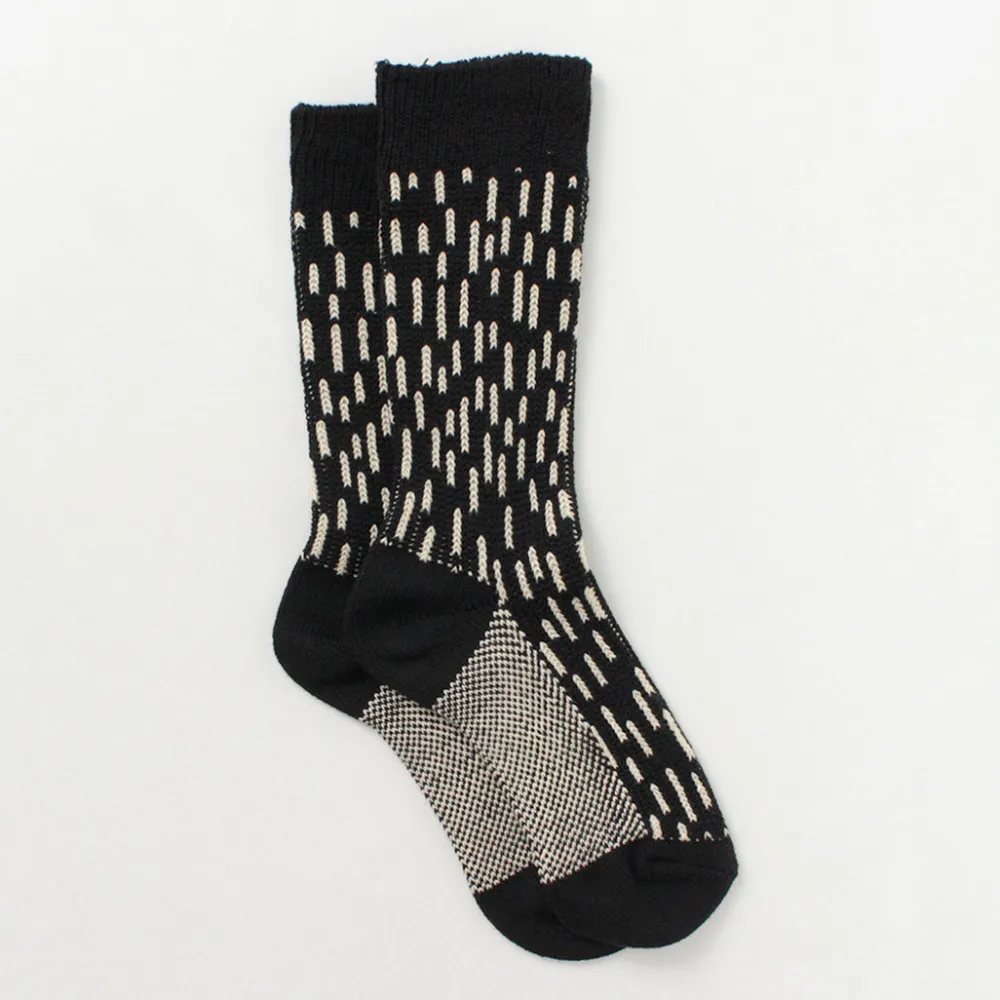 ROTOTO Socks^/ Raindrop Crew Socks