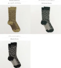 ROTOTO Socks^/ Raindrop Crew Socks