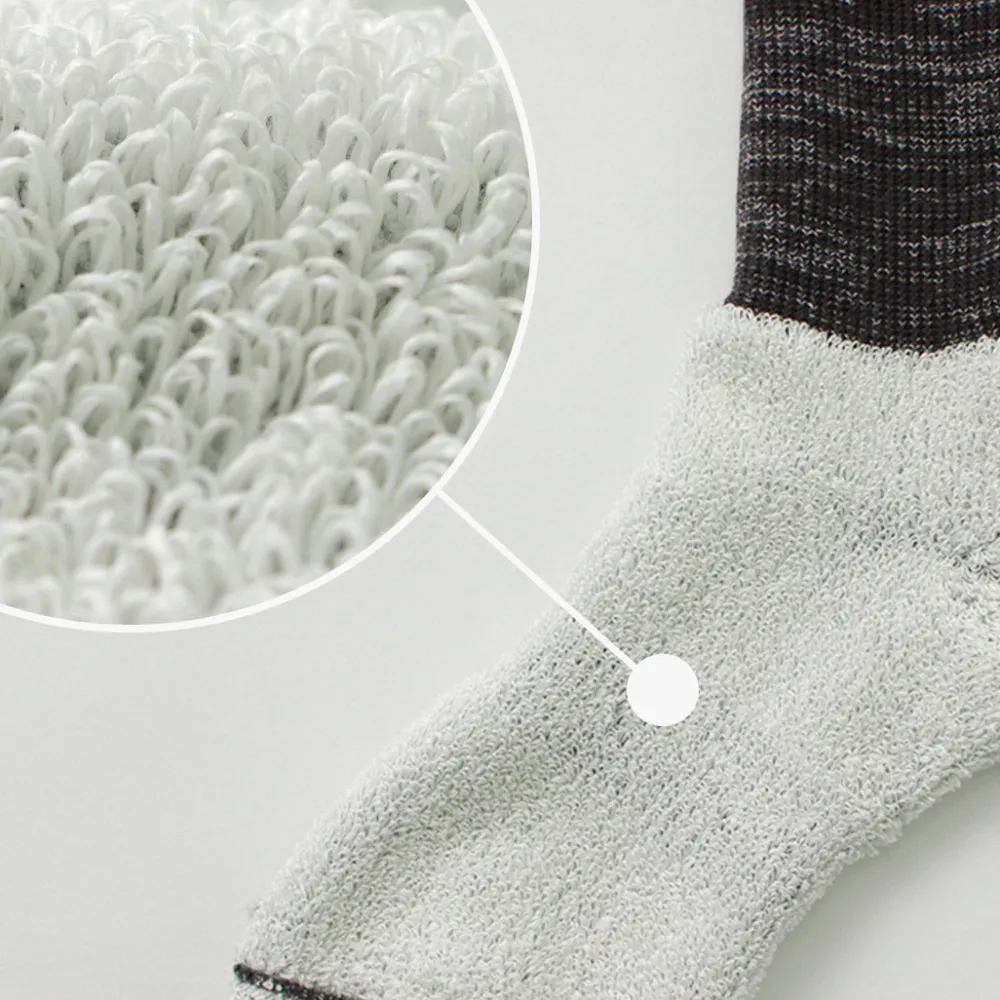 ROTOTO Socks^/ WASHI pile crew socks