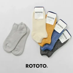 ROTOTO Socks^/ Washi Pile Short Socks