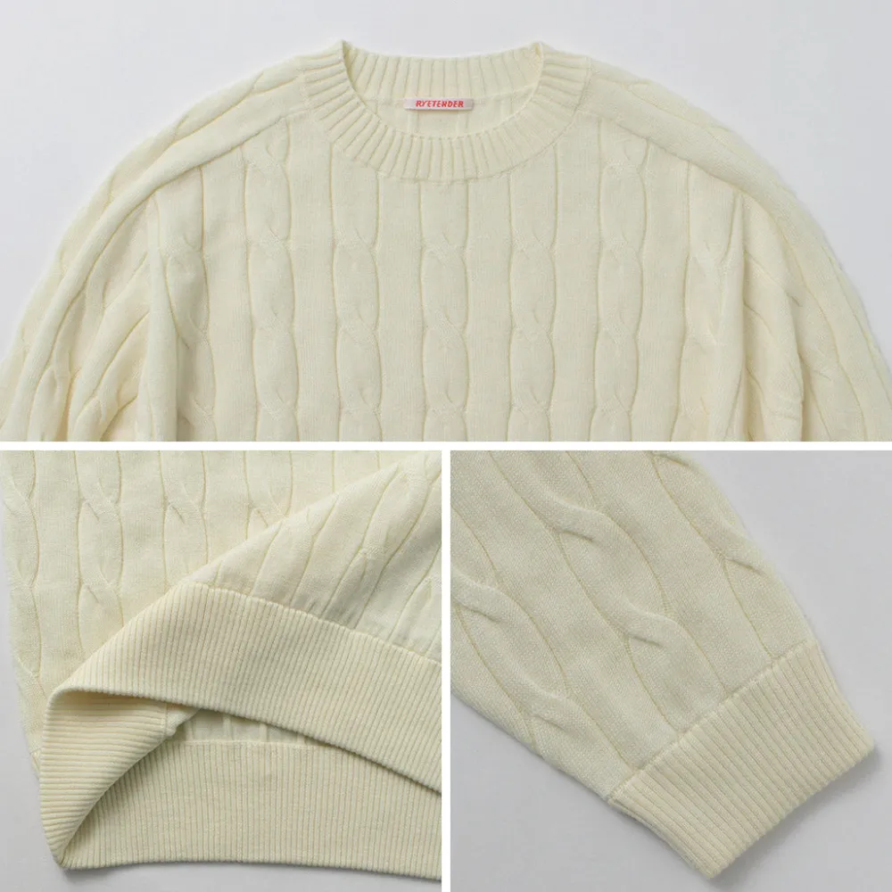 RYE TENDER Knits^/ Bleecker Cable Sweater