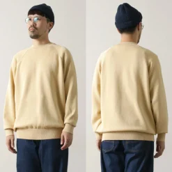 RYE TENDER Knits^/ Fulton Raglan Knit Sweatshirt