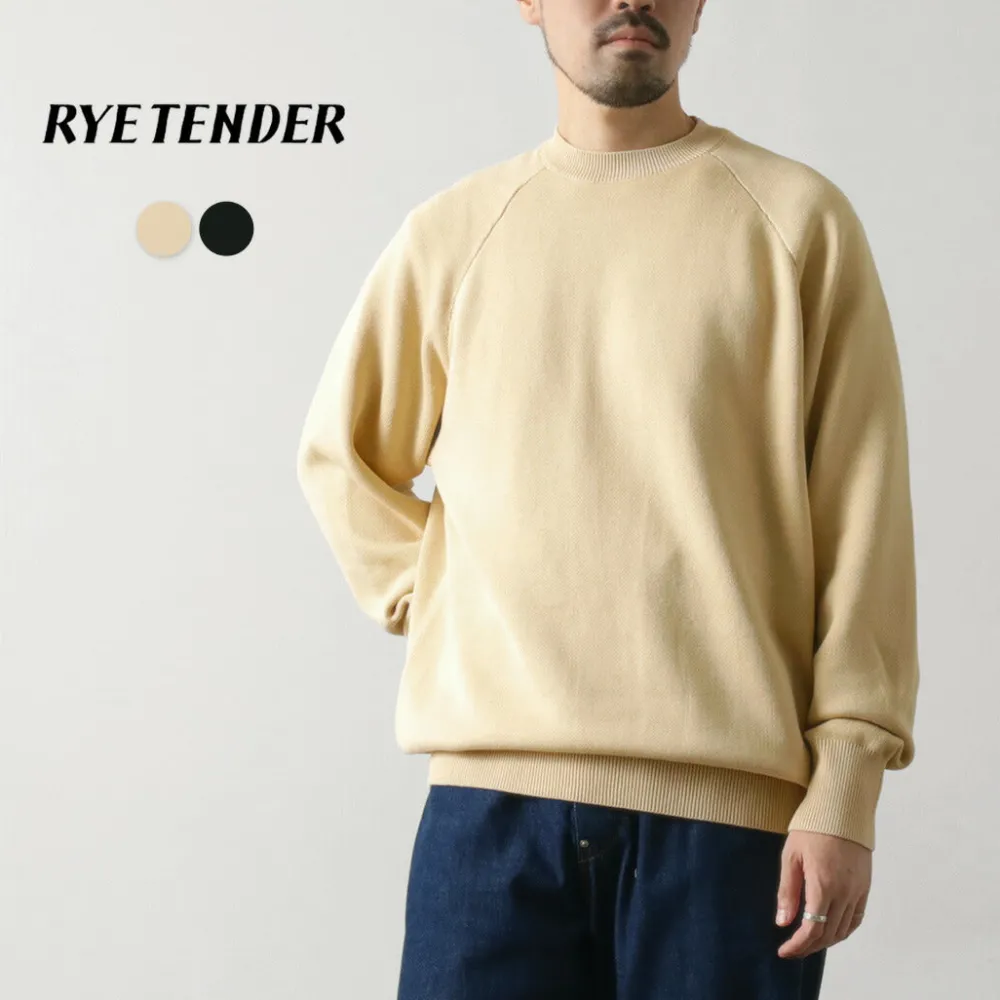 RYE TENDER Knits^/ Fulton Raglan Knit Sweatshirt