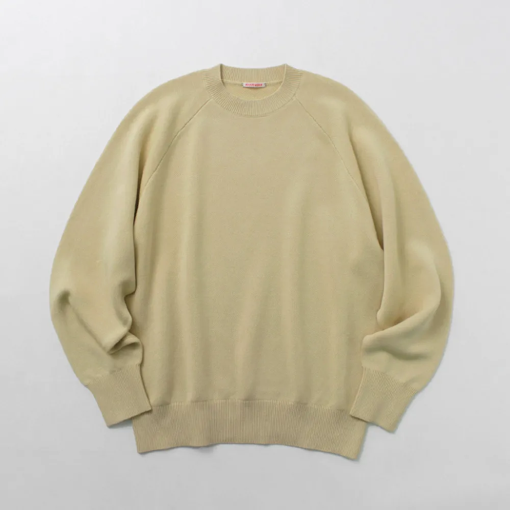 RYE TENDER Knits^/ Fulton Raglan Knit Sweatshirt