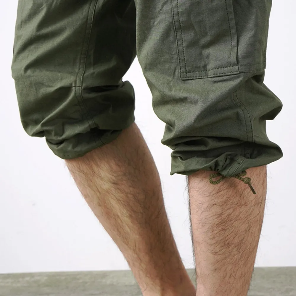 SAGE DE CRET Trousers^/ Cropped Cargo Pants olive