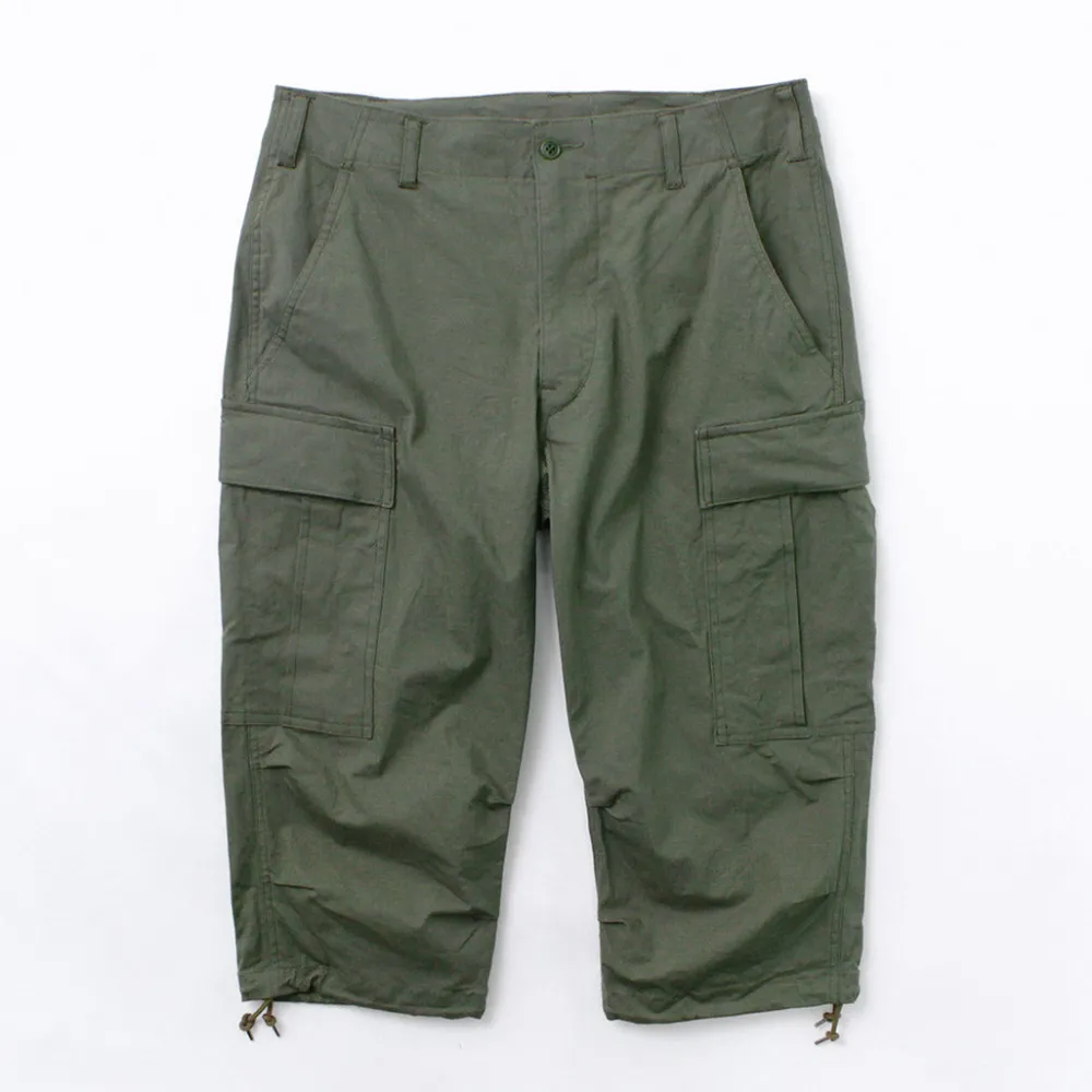 SAGE DE CRET Trousers^/ Cropped Cargo Pants olive