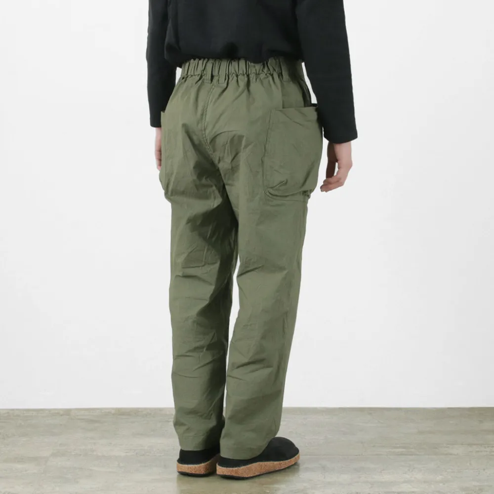 SAGE DE CRET Work Pants & Chinos^/ Ripstop stretch peg top work pants olive