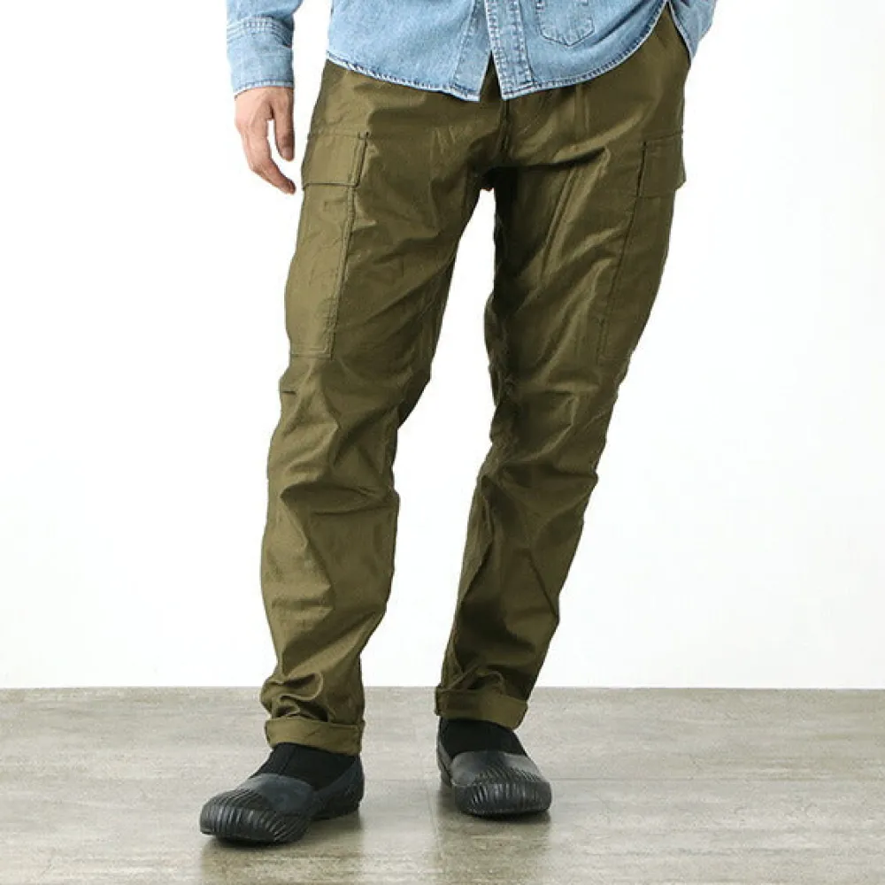 SAGE DE CRET Trousers^/ Tapered Cargo Pants/Moleskin olive