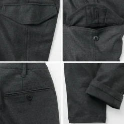 SAGE DE CRET Trousers^/ Winter Jet Cargo charcoal