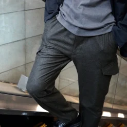 SAGE DE CRET Trousers^/ Winter Jet Cargo charcoal
