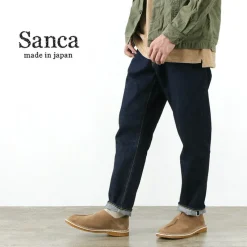 SANCA Jeans^/ 15.5 oz. denim tapered 5P pants indigo