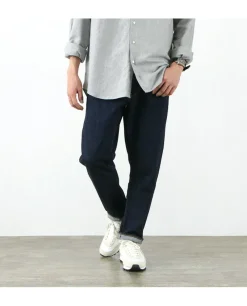SANCA Jeans^/ 15.5 oz. denim tapered 5P pants indigo