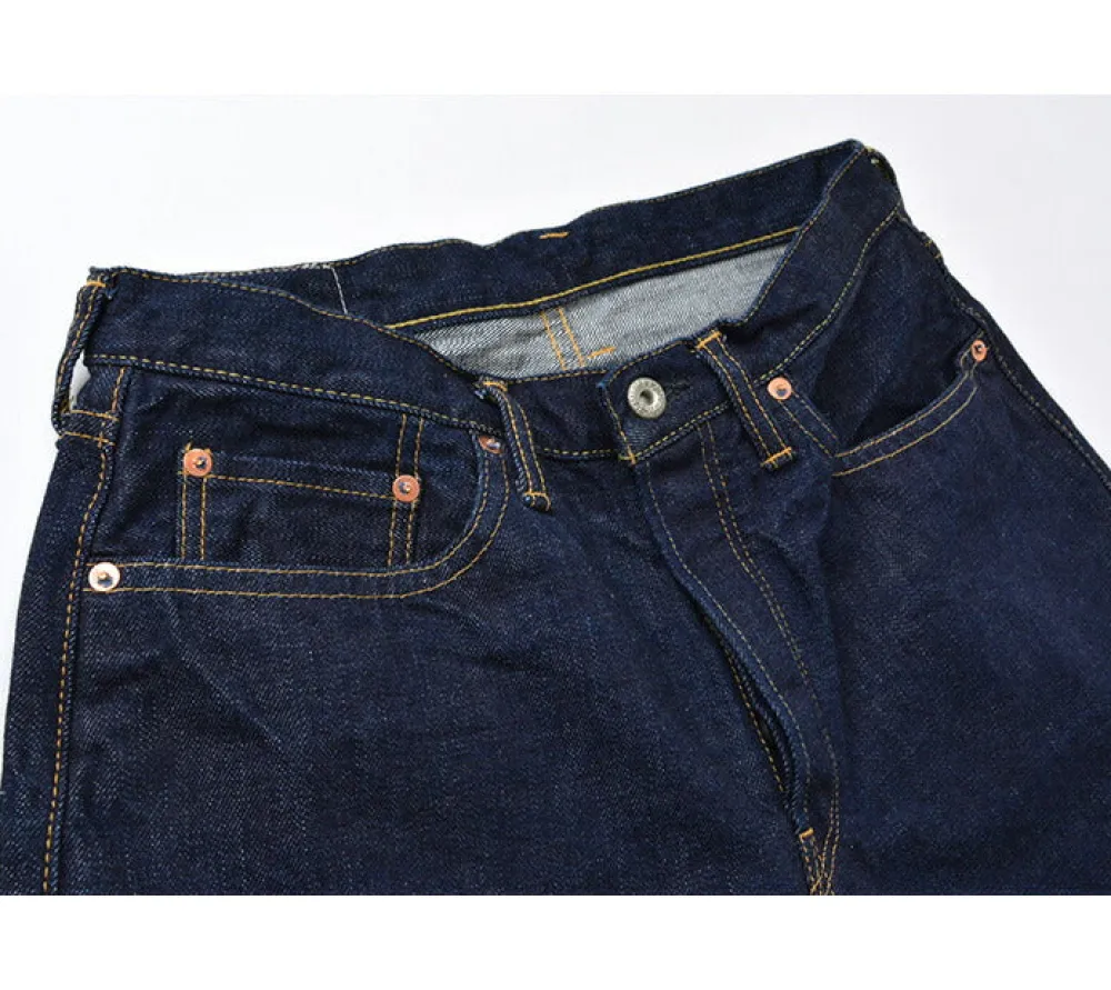SANCA Jeans^/ 15.5 oz. denim tapered 5P pants indigo