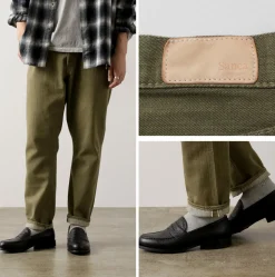 SANCA Jeans^/ UK Denim Tapered 5-Pants green