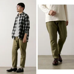 SANCA Jeans^/ UK Denim Tapered 5-Pants green