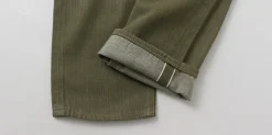SANCA Jeans^/ UK Denim Tapered 5-Pants green