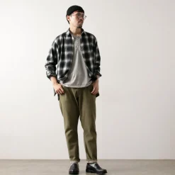 SANCA Jeans^/ UK Denim Tapered 5-Pants green