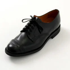 SANDERS Leather Shoes & Boots^/ #1128 Military derby shoes Japan Limited Model