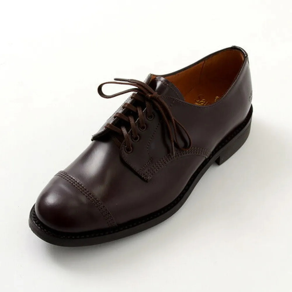 SANDERS Leather Shoes & Boots^/ #1128 Military derby shoes Japan Limited Model