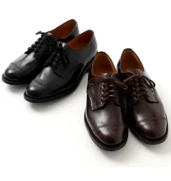 SANDERS Leather Shoes & Boots^/ #1128 Military derby shoes Japan Limited Model
