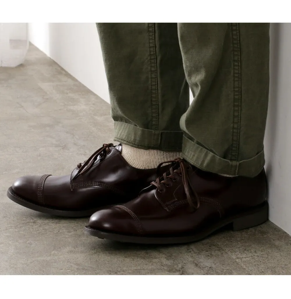 SANDERS Leather Shoes & Boots^/ #1128 Military derby shoes Japan Limited Model