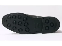 SANDERS Leather Shoes & Boots^/ Cap Toe Oxford Leather Shoes - Exclusive Model black