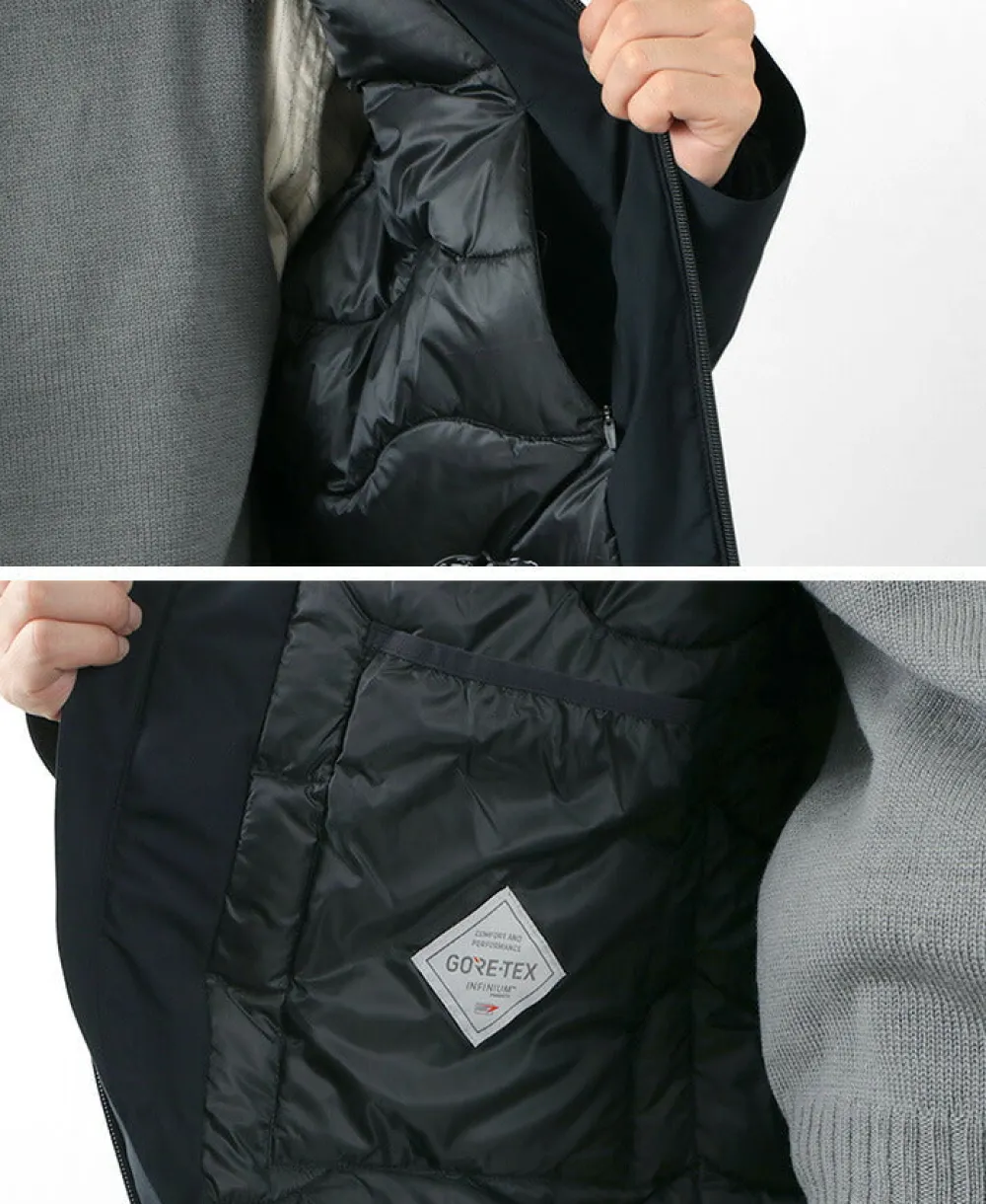 SAVE THE DUCK Down Wear^/ ALVARO PRO-TECH Recycled Polyester Synthetic Down Hooded Jacket