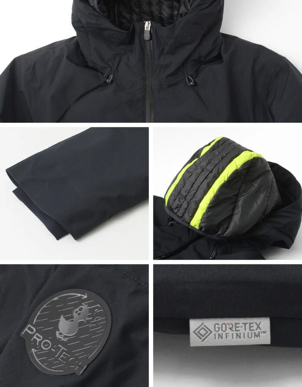 SAVE THE DUCK Down Wear^/ ALVARO PRO-TECH Recycled Polyester Synthetic Down Hooded Jacket