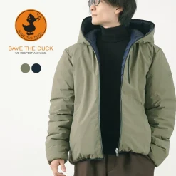SAVE THE DUCK Jackets^/ Ezra Synthetic Down Reversible Hooded Jacket